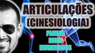 Planos, Eixos e Movimentos nas articulações - Cinesiologia - Anatomia Humana - VideoAula 039