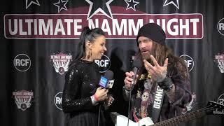 Phil Demmel interview at Ultimate NAMM Night with Jes Fama