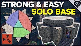 RUST - The SOLO Stronghold - Rust Solo Base Design (2019)