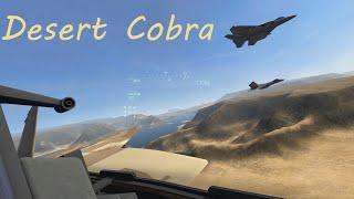 VTOL VR, F/A-26B, Desert Cobra campaign, mission 1