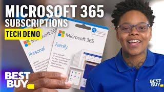 Microsoft 365 Subscriptions - Tech Demo from Best Buy