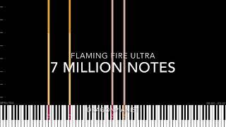 [Black Midi] Flaming Fire Ultra, 7 million Notes, DragonPianist.