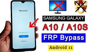 Samsung A10S FRP Bypass 2023 Android 11 | SM-A107F/DS Reset Google Account | FRP Unlock Without PC