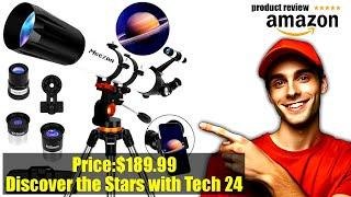 Buy Telescope, Astronomy Telescope for Adults High Powered, 90mm Aperture 800mm Professional