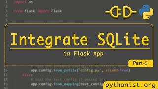 SQLite database in flask API Python- P5 | Flask tutorials