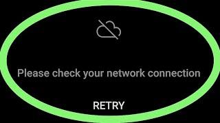 Fix Please Check Your Network Connection Problem | Retry | YouTube Music