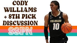 Cody Williams Breakdown + 8th Pick Discussion | SSPN Clips