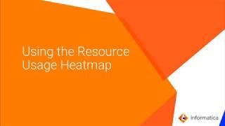 Using the Resource Usage Heatmap