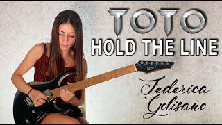 Hold The Line - TOTO - Solo Cover by Federica Golisano  with Cort X700 Mutility