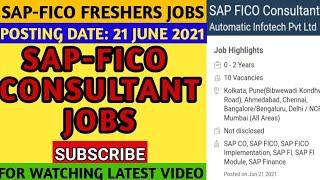 SAP FICO FRESHERS JOBS #JOBS #SHORTS #YOUTUBEJOBSVIRAL #JOBSSHORTS#SAP #SAPFICO #SAPERP#SAPFICOJOBS