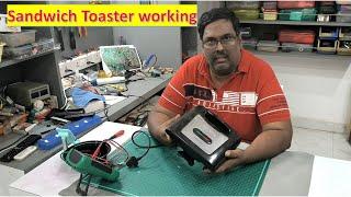 Sandwich Toaster working and repair technic with practical