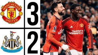 newcastle vs man utd (2:3) | Manchester United vs Newcastle United (3-2) premier league 2024