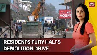 Joshimath Sinking: Demolition Drive Has Begun In Midst Of Protest By The Residents.