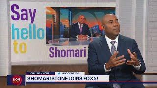 Shomari Stone talks joining FOX 5 DC!