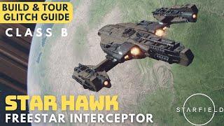 Star Hawk | Class B Interceptor | Starfield Ship Glitch Build Inspired by the N-1 Starfighter