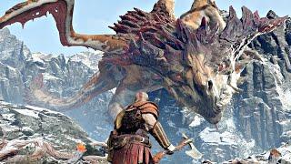 God of War 4 Electric Dragon fight | Sourav's Live