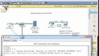 Restore a Cisco router IOS image using Xmodem or TFTP -part2