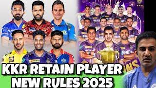 IPL 2025: KKR Retain Players List, Surya Kumar Returning | Mega Auction 2025