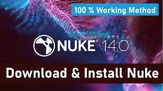 How To Install The Foundry Nuke 14 In Easy Way || 100% WORKING installation tutorial || 2022
