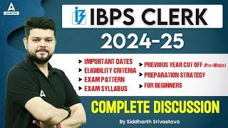 IBPC Clerk 2024-25 | IBPS Clerk Important Dates, Exam Pattern, Syllabus & Eligibility Criteria
