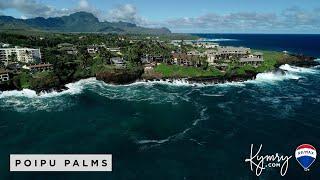 Hawaii Real Estate - Beautiful Oceanfront Condo at Poipu Palms - Poipu Beach, Kauai