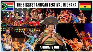 YVONNE CHAKA CHAKA  Flew To Ghana  To CELEBRATE The Biggest AFRICAN FESTIVAL In ACCRA