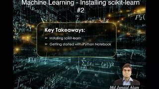 Machine Learning - Installing scikit-learn -#2