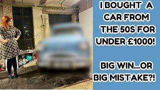 I bought a 50s British car for under £1000 - big win or big mistake?!