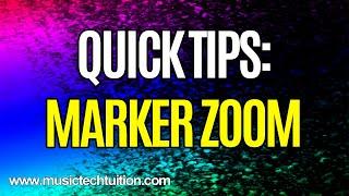 Quick Tips: Zooming In on Cycle Markers in Cubase