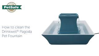 How To Clean the PetSafe® Drinkwell® Pagoda Pet Fountain