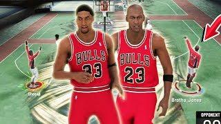 MICHAEL JORDAN & SCOTTIE PIPPEN Builds DOMINATE Park NBA 2K20.. BEST SLASHER & BEST LOCKDOWN BUILD