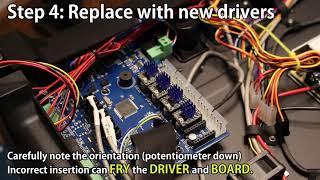 Flashforge Creator Pro Stepper Driver Upgrade