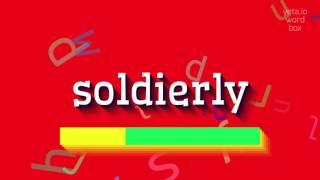 How to say "soldierly"! (High Quality Voices)