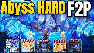 F2P Team Giant Abyss HARD | Summoners War