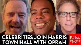 Chris Rock, Bryan Cranston, And Ben Stiller Praise Kamala Harris At Oprah Winfrey Town Hall