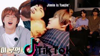 TaeJin [Taehyung Jin] BTS |TikTok compilation| TikTok TaeJin || BTS TikTok #pt1