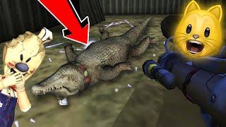 I KILLED ROD'S CROCODILE!! | Ice Scream 3