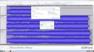 Convert .FLAC to .MP3 using Audacity