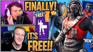 Streamers React to *FREE* Boobytrapped Emote and *NEW* Stealth Reflex Skin & Lynx Variant!
