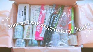 Journalsay Stationery Haul + Review  | Markers, stickers, washi