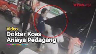 Viral Lagi, Dokter Koas Aniaya Pedagang Makanan di Medan