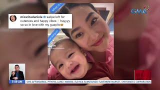 Proud mommy si Rita Daniela sa kanilang video ni baby Uno  | UB