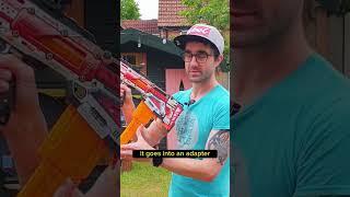 This NERF GUN has a mystery button | X-Shot Skins Pro Series Longshot