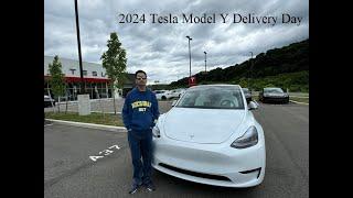 2024 Tesla Model Y Delivery Day