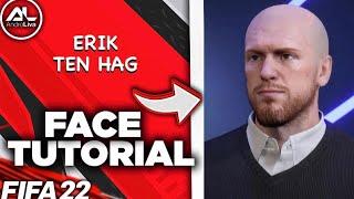 FIFA 22 - ERIK TEN HAG Face (Tutorial)