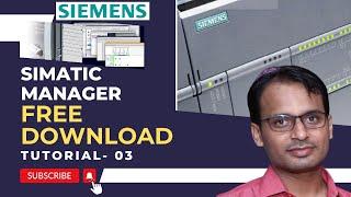 Siemens PLC Training 3 - Siemens Simatic Manager PLC Software free download