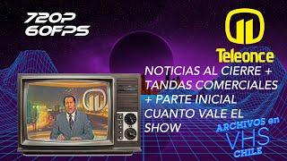 Noticias al cierre + Tandas Comerciales Teleonce + Frag. Cuanto Vale el Show - 01 Junio 1982