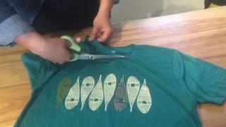 No Sew Customized Tee Tutorial