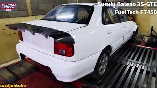 Dyno Tuning FuelTech FT450 on Suzuki Baleno 3S-GTE Caldina Engine