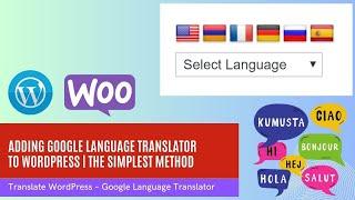 Adding Google Language Translator to WordPress | The Simplest Method